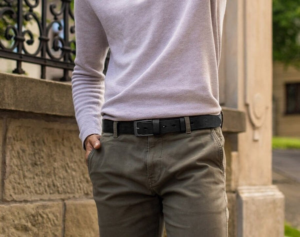 Vyriškas odinis diržas Stevens DI04 D38