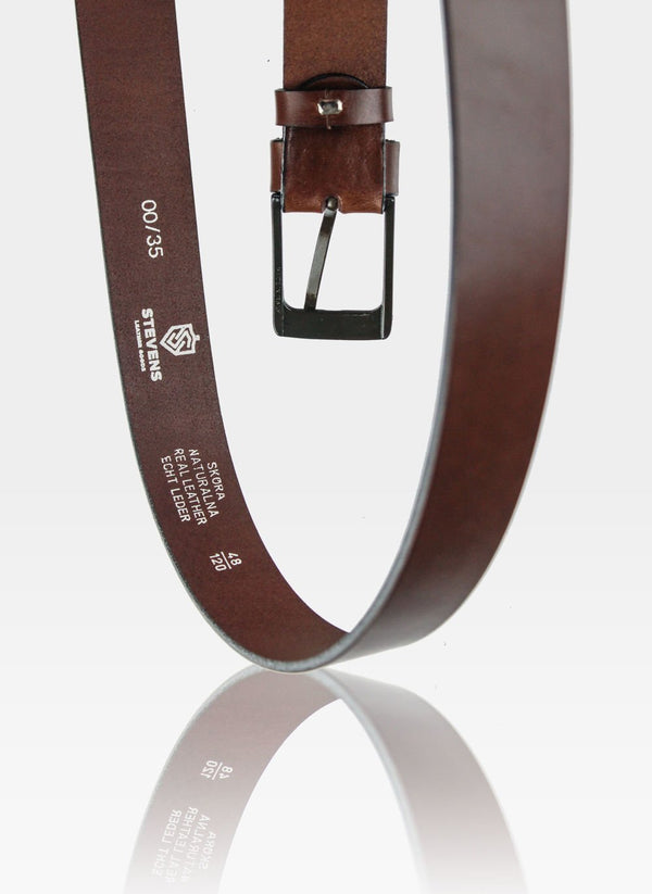 Vyriškas odinis diržas STEVENS D47