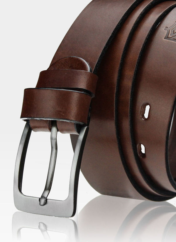 Vyriškas odinis diržas STEVENS D47