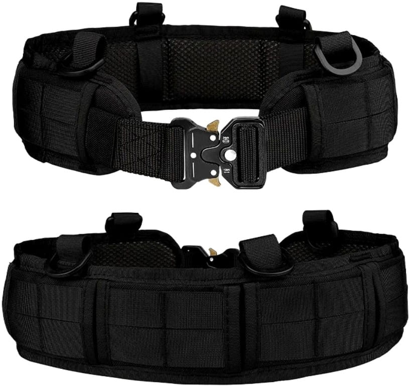 Vyriškas taktinis diržas H126, juodos spalvos D11