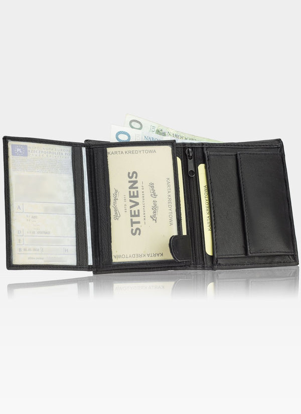 Vyriško diržo ir odinės piniginės rinkinys STEVENS D6