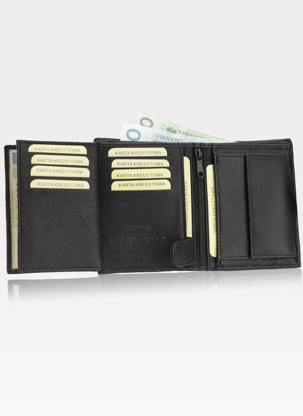 Vyriško diržo ir odinės piniginės rinkinys STEVENS D6
