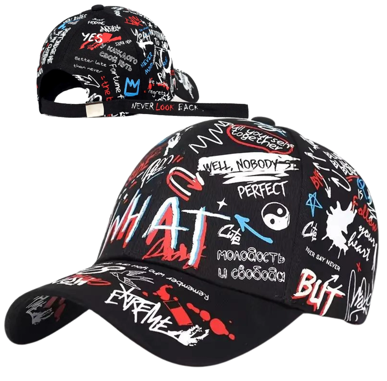 Kepurė su snapeliu TG84, juoda N193