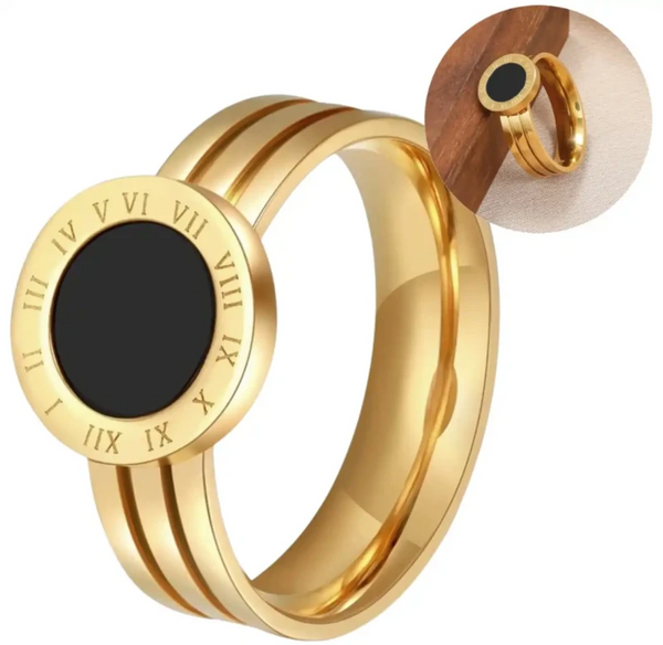 Žiedas iš chirurginio plieno C19