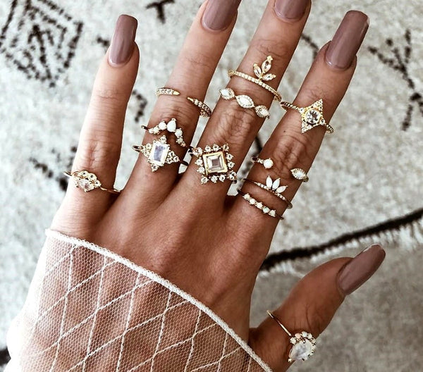 Žiedų rinkinys - HIT, 12 vnt.