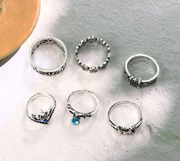 Žiedų rinkinys HIT, 13 vnt.