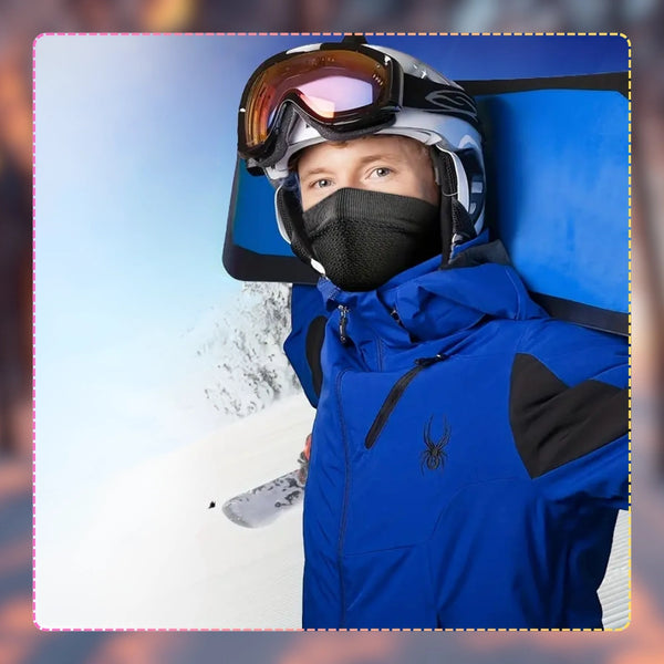 Žieminė kaklo mova, juoda