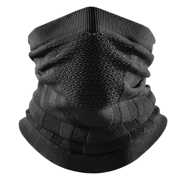 Žieminė kaklo mova, juoda