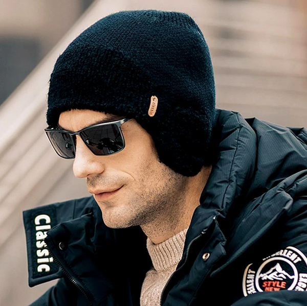 Žieminė kepurė S114, juoda