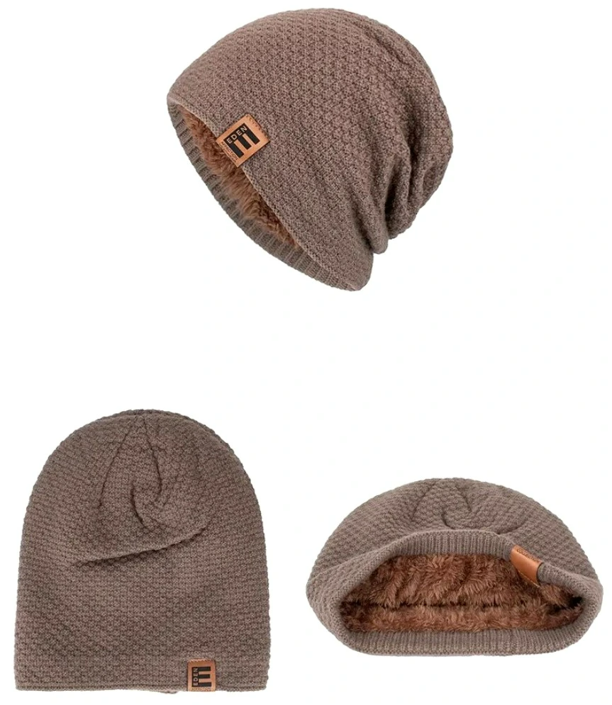 Žieminė kepurė S118, ruda