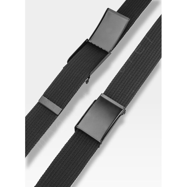 2 diržų komplektas STEVENS juodos spalvos, 135cm XL, universalus