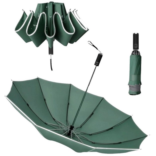 Automatinis skėtis DF102 žalias