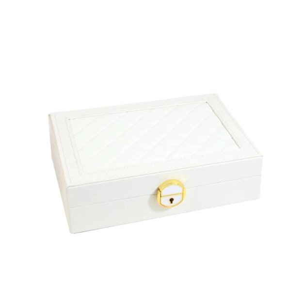 Dėžutė papuošalams DS129 balta