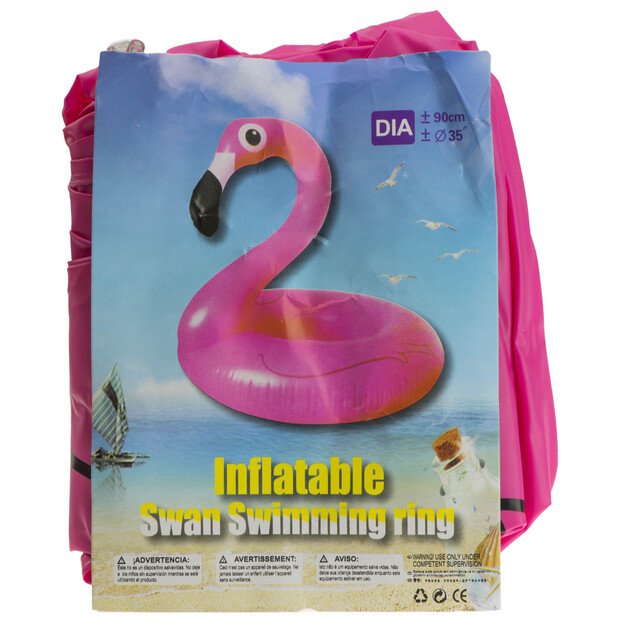 Flamingo pripučiamas ratas 90 cm