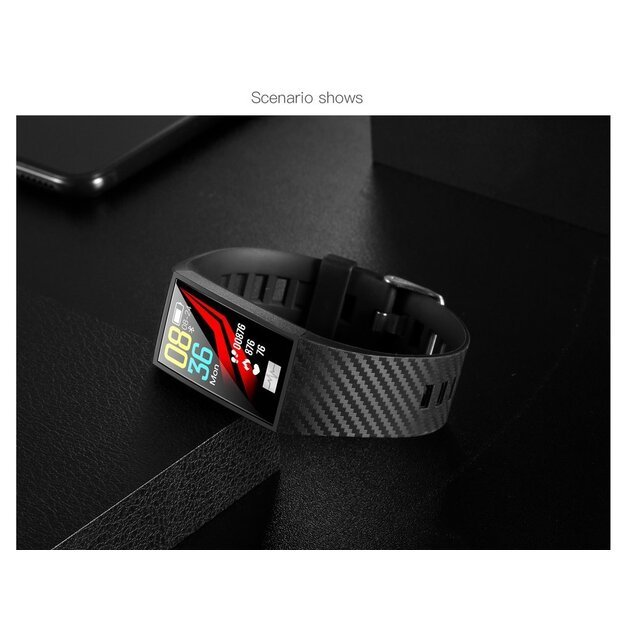 Išmanioji apyrankė Smartband Pacific 16-2 - Pulsometras (zy696b)