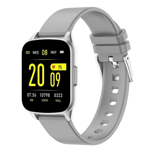 Išmanusis laikrodis SMARTWATCH G. Rossi SW009-1 silver/gray (zg311a)