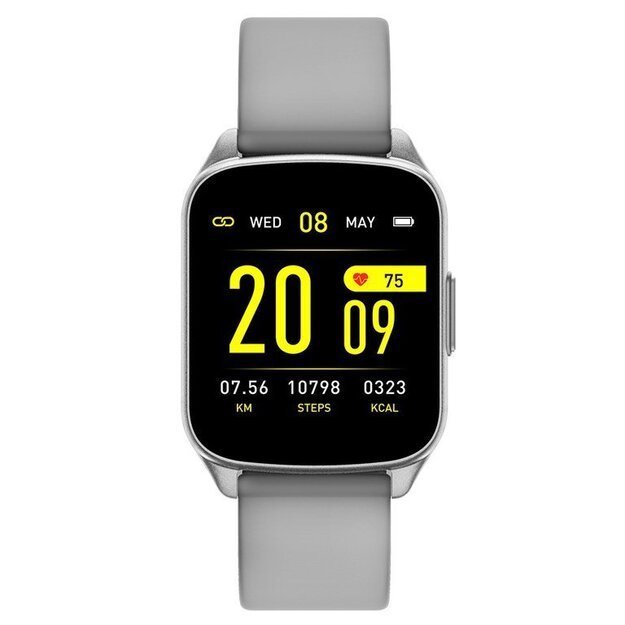 Išmanusis laikrodis SMARTWATCH G. Rossi SW009-1 silver/gray (zg311a)