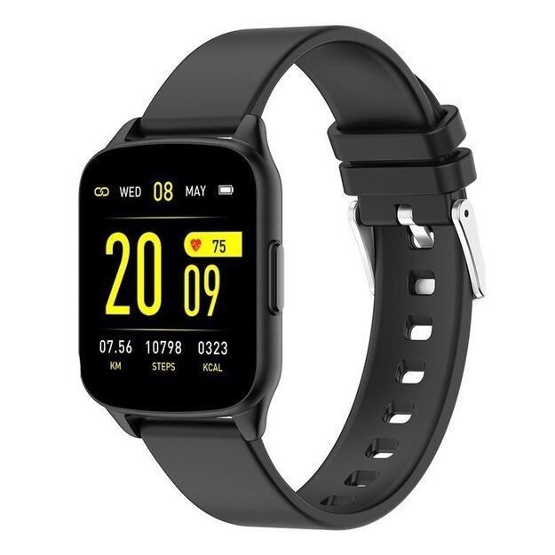 Išmanusis laikrodis SMARTWATCH G. Rossi SW009-4 black/black (zg311c)