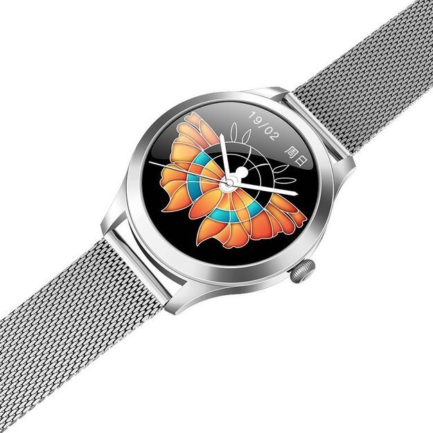 Išmanusis laikrodis Smartwatch G. Rossi SW014-1 sidabrinis (zg325a)