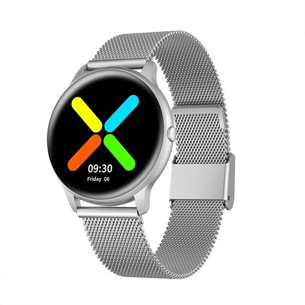 Išmanusis laikrodis Smartwatch G. Rossi SW015-3 sidabrinis (zg326c)