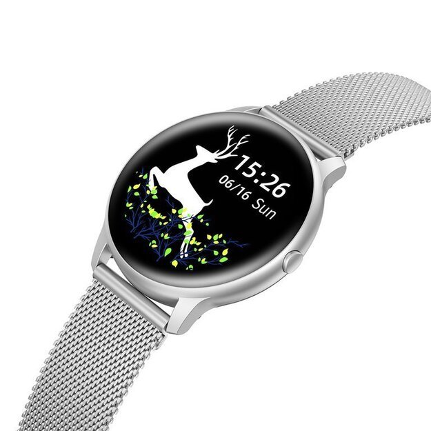 Išmanusis laikrodis Smartwatch G. Rossi SW015-3 sidabrinis (zg326c)