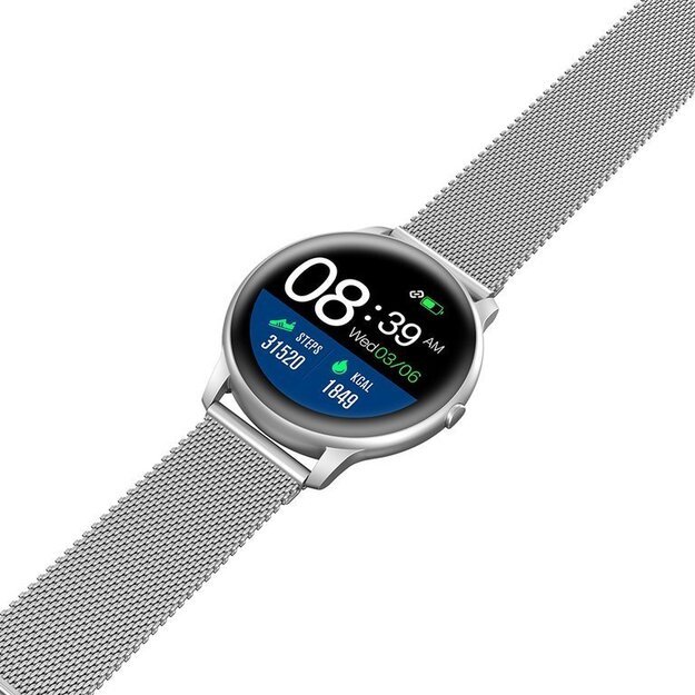 Išmanusis laikrodis Smartwatch G. Rossi SW015-3 sidabrinis (zg326c)