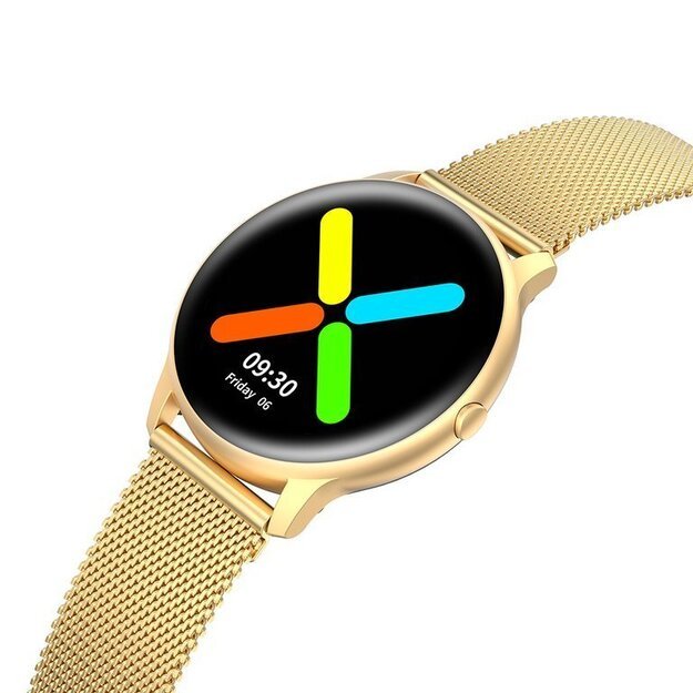 Išmanusis laikrodis Smartwatch G. Rossi SW015-5 auksinis (zg326e)