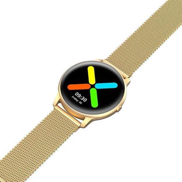 Išmanusis laikrodis Smartwatch G. Rossi SW015-5 auksinis (zg326e)