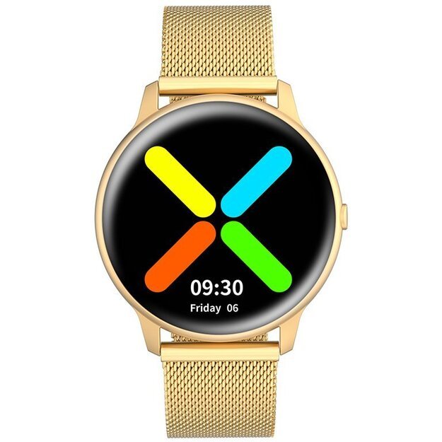 Išmanusis laikrodis Smartwatch G. Rossi SW015-5 auksinis (zg326e)