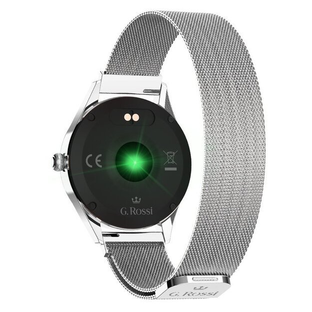 Išmanusis laikrodis Smartwatch G. Rossi SW017-7 sidabrinis (zg327a)