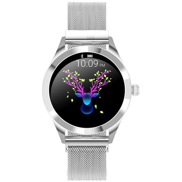 Išmanusis laikrodis Smartwatch G. Rossi SW017-7 sidabrinis (zg327a)