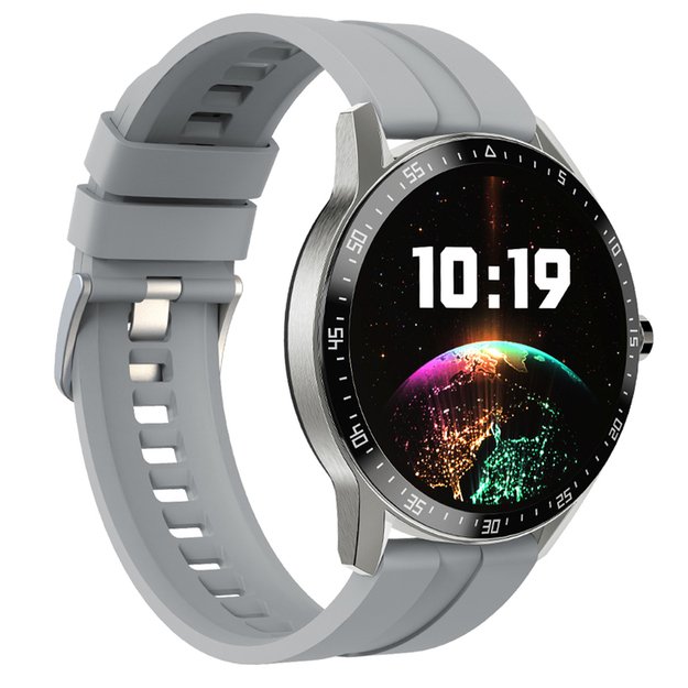 Išmanusis laikrodis Smartwatch G. Rossi SW018-2 sidabrinis/pilkas (zg335b)