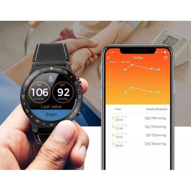 Išmanusis laikrodis Smartwatch Pacific 02 GPS (zy645c)