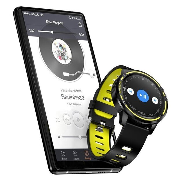 Išmanusis laikrodis Smartwatch Pacific 14-3 - pulsometras (zy694c)