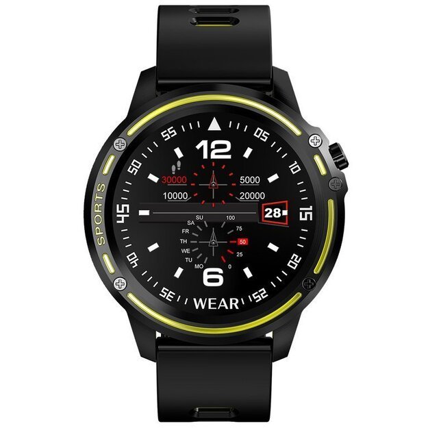 Išmanusis laikrodis Smartwatch Pacific 14-3 - pulsometras (zy694c)