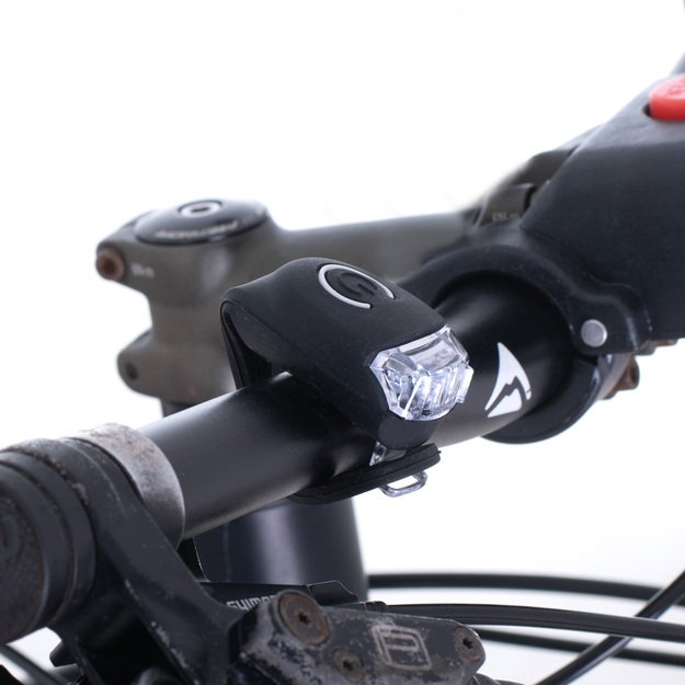 L-BRNO Lamp dviračio žibintas dviračiui LED priekinė galinė 2 vnt