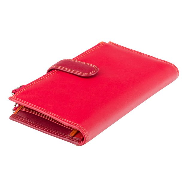 Moteriška odinė piniginė Visconti RB100, raudona