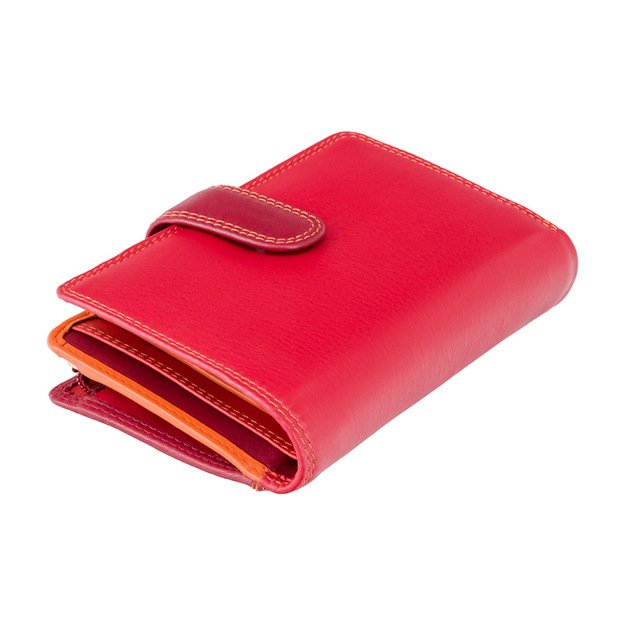 Moteriška odinė piniginė Visconti RB51, raudona