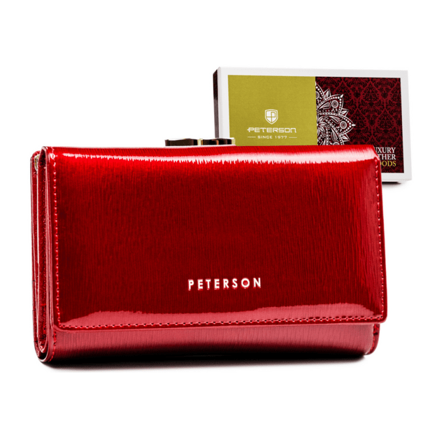 Moteriška piniginė Peterson H8, raudona
