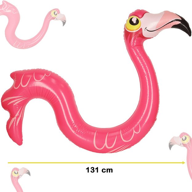 Pripučiamas flamingas 131cm
