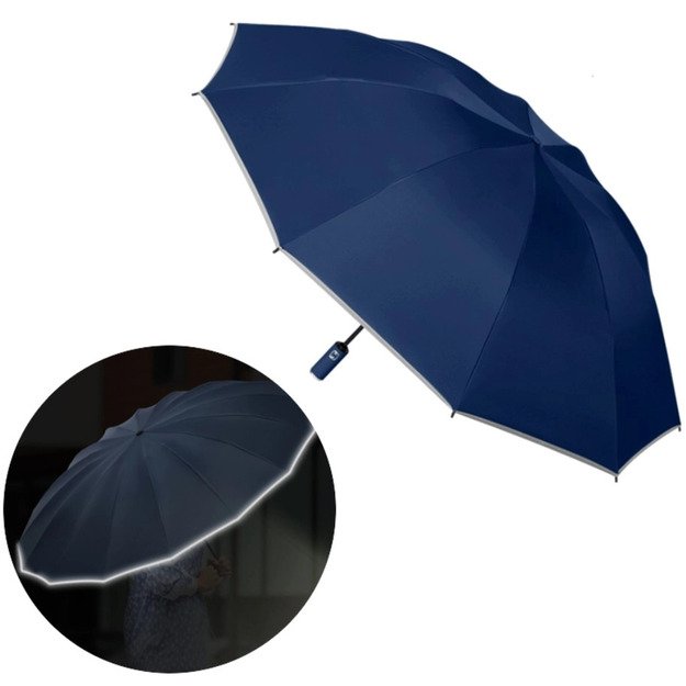 Sulankstomas skėtis K25, mėlynas