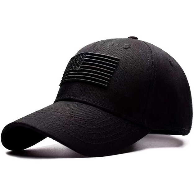 Vyriška kepurė su snapeliu K40, juoda
