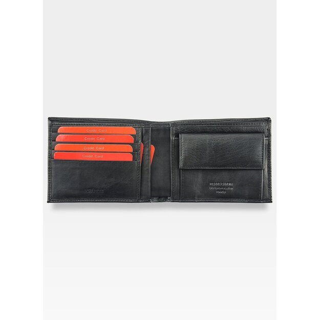 Vyriška odinė piniginė Pierre Cardin 8805 juodos spalvos