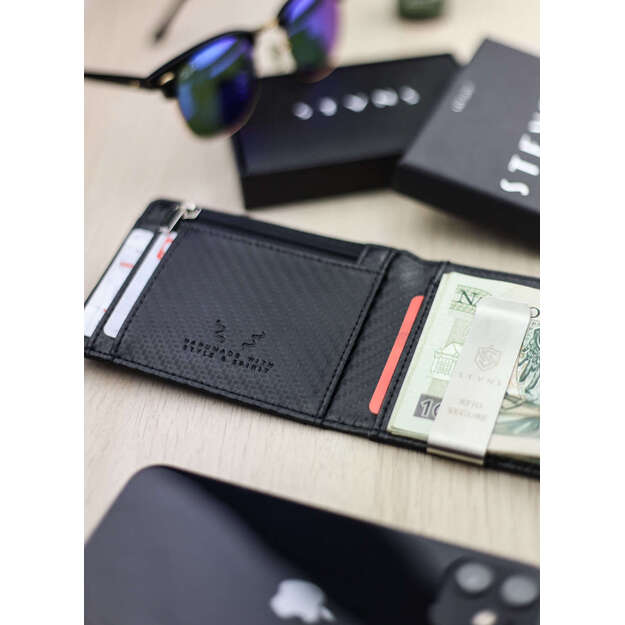 Vyriška plona piniginė, kortelių dėklas su RFID