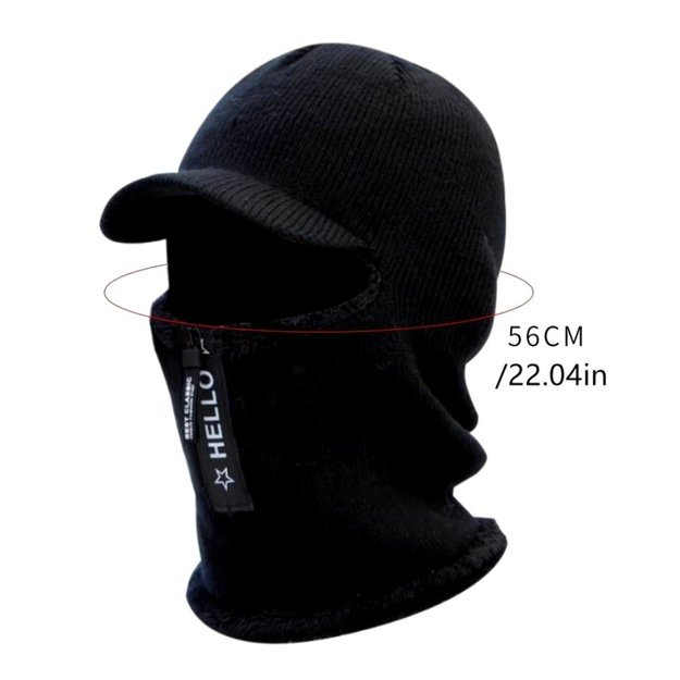 Vyriška slidinėjimo kepurė ED110 juoda