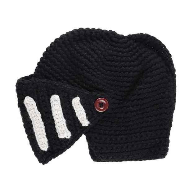 Vyriška žieminė kepurė S113, juoda
