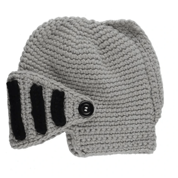Vyriška žieminė kepurė S113, pilka