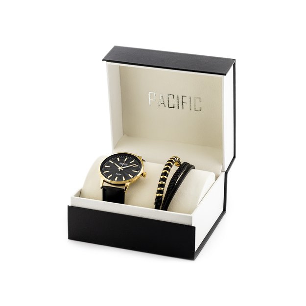 Vyriškas laikrodis Pacific - dovanų rinkinys zy093b