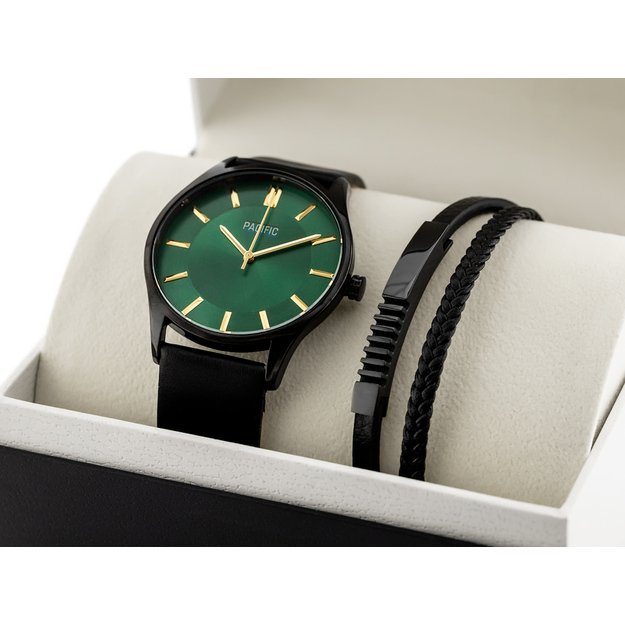 Vyriškas laikrodis Pacific - dovanų rinkinys zy094d