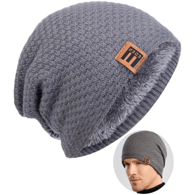 Žieminė kepurė S118, pilka